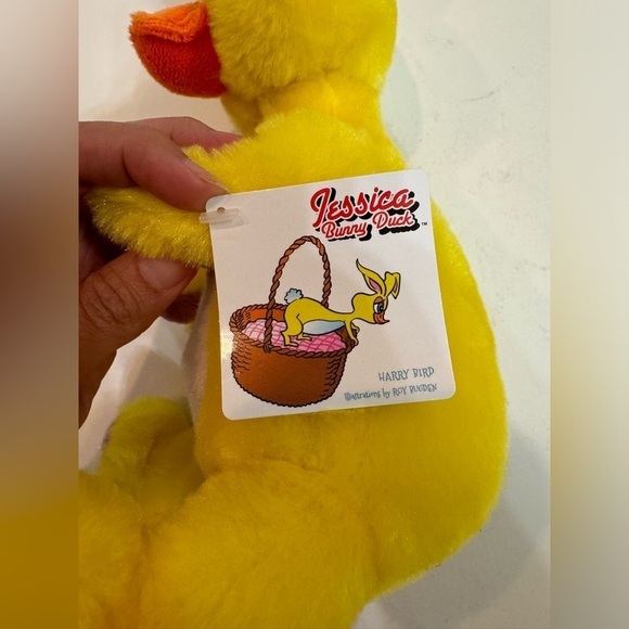 Jessica Bunny Duck BunnyDuck Plush 12” Yellow w/Tags Henry Bird - Picture 2 of 6
